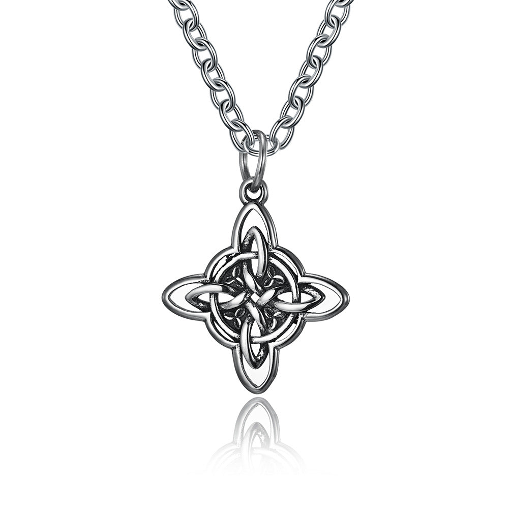 Amazon Vintage Stainless Steel Celtic Knot Necklace